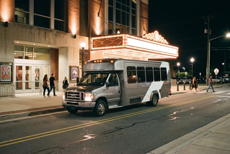 Concert and Event Minibus Rentals in Dallas, TX