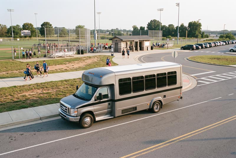 Sports Team Minibus Rentals in Dallas, TX
