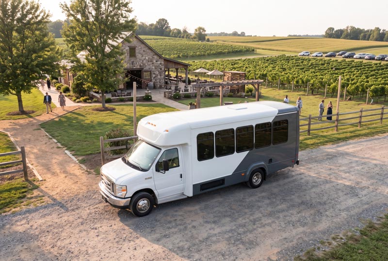 Wedding Shuttle Bus Services in Dallas, TX